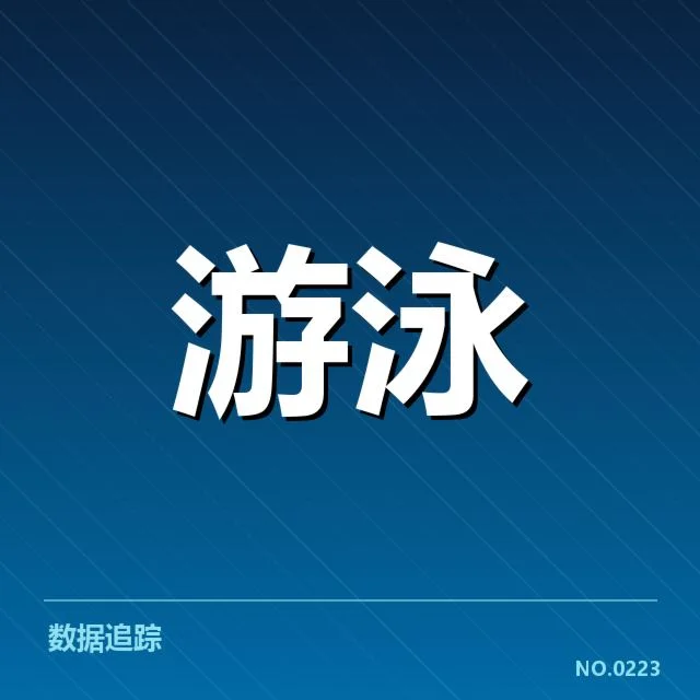 男子自由泳参赛选手和赛程数据